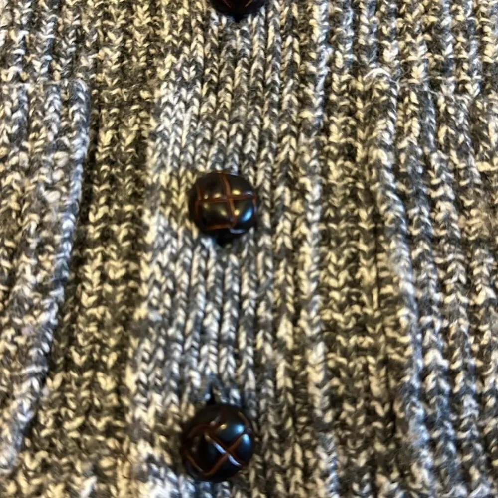 Baby Gap Boys Grey Four Button Cardigan Holiday Sweater Size 4 Years